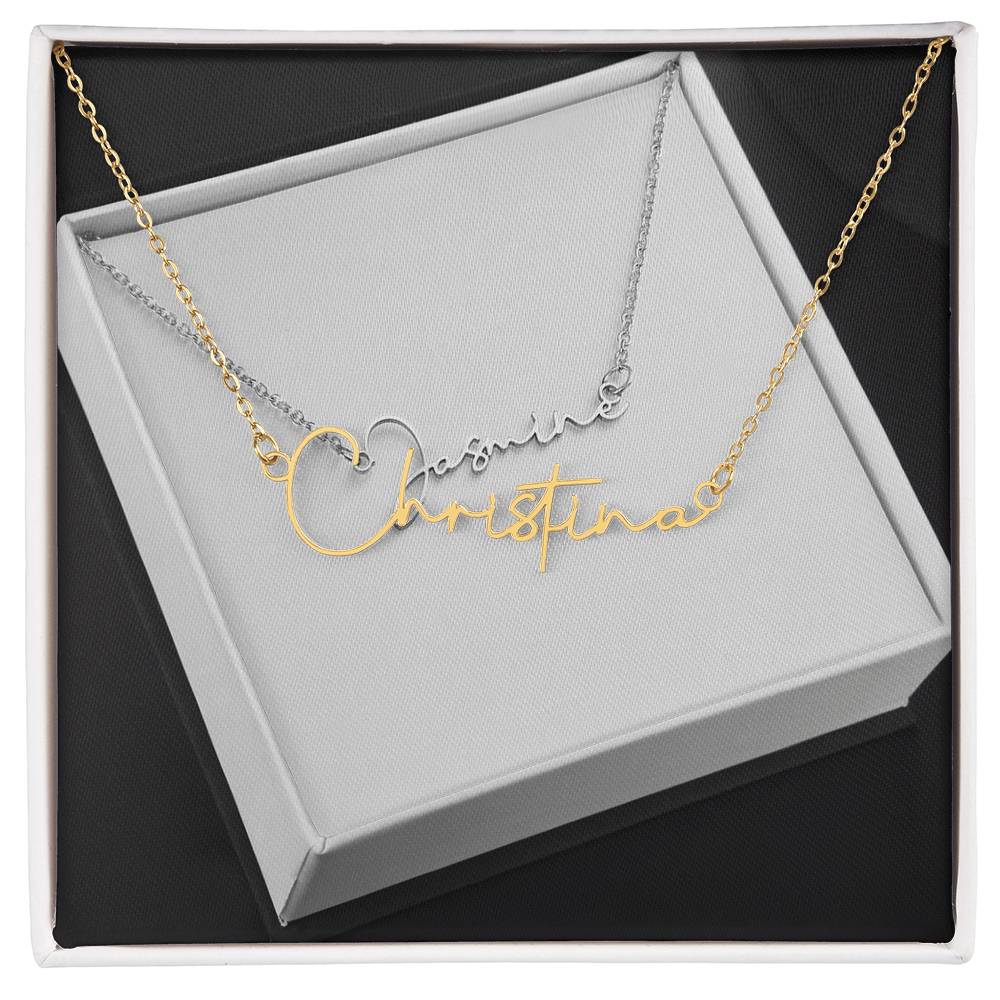 THEE cutest personalized necklace…