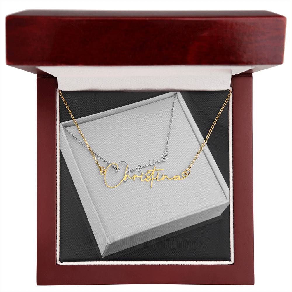 THEE cutest personalized necklace…